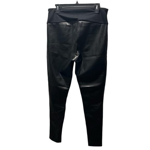 {SPANX} by Red Hot All Over Faux Leather Leggings - Picture 2 of 4